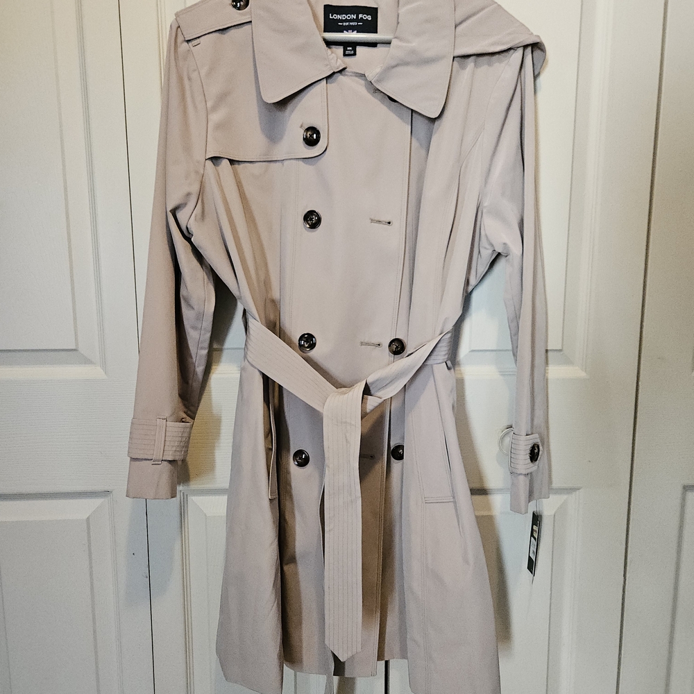London Fog Women's Beige Trench Coat